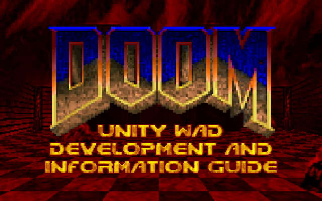 Doom Unity Port WAD Development and Information Guide